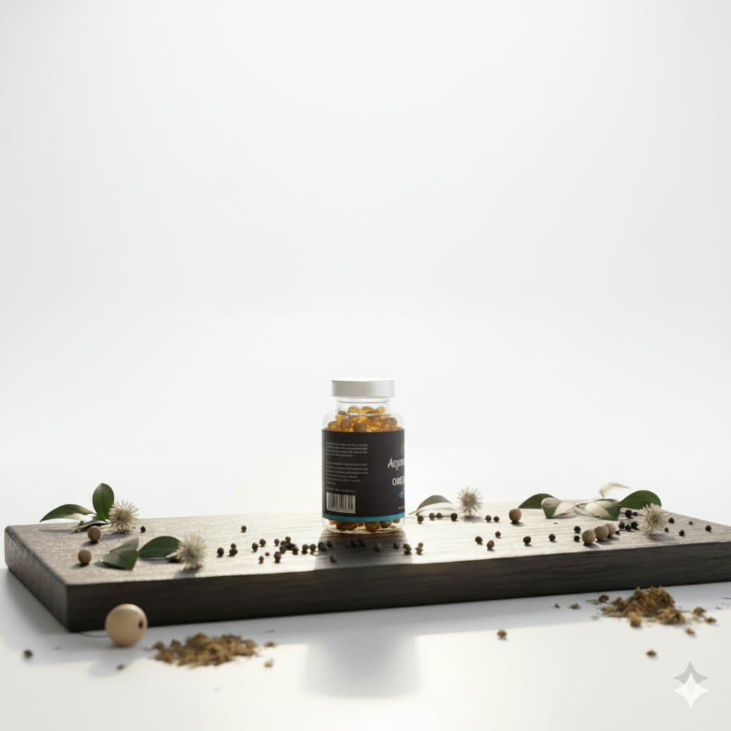 AkyuNatural Omega 3 | Heart, Brain & Joint Health | Daily Wellness Supplement