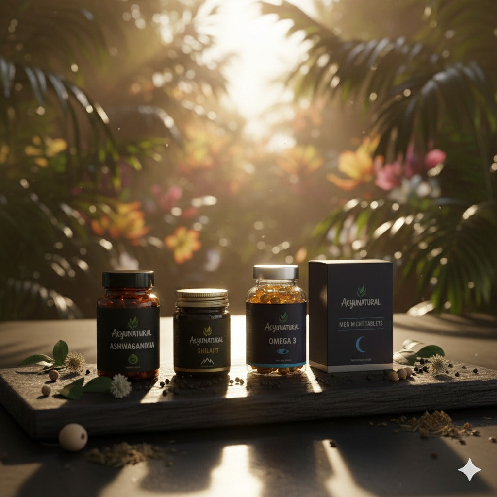 AkyuNatural Wellness Kit | Energy & Vitality Support (4 Products)
